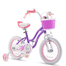Велосипед RoyalBaby STAR GIRL 14" пурпурний